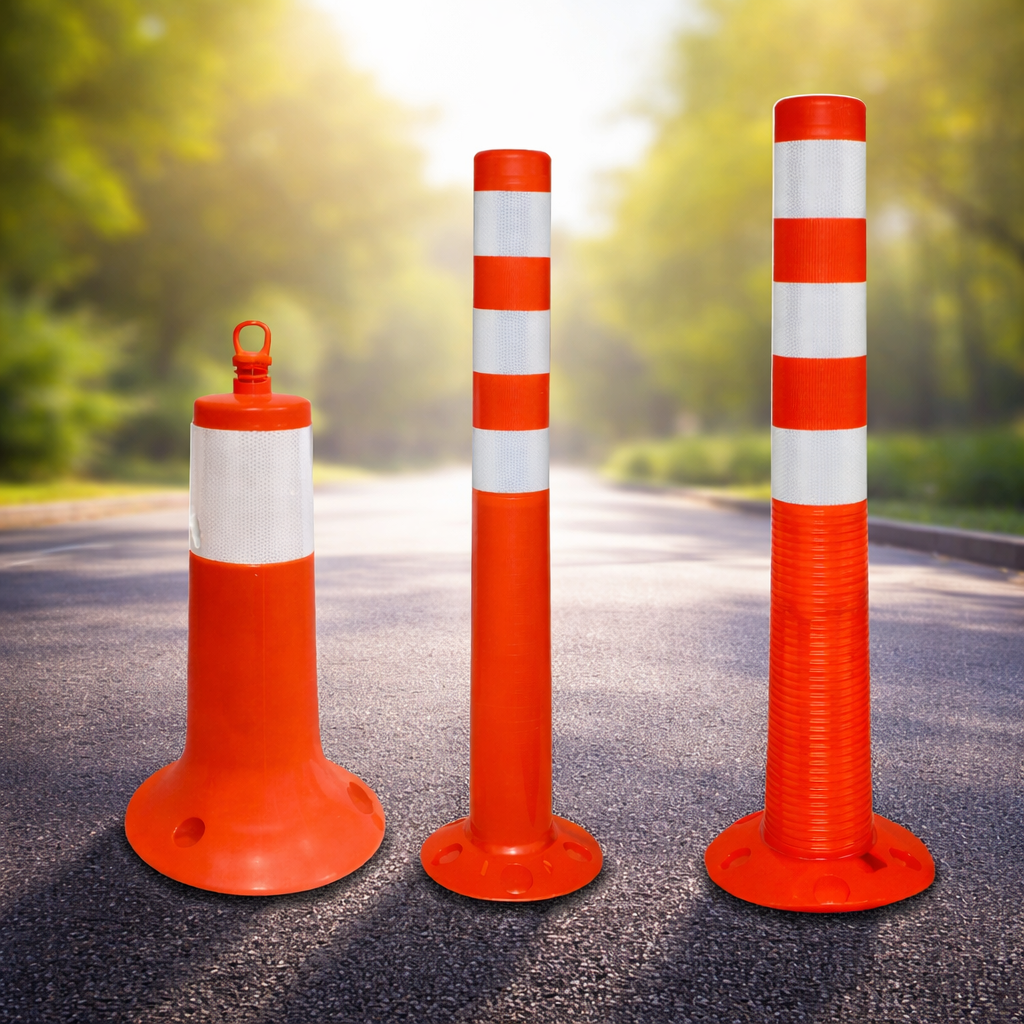 Spring Posts Reboundable Delineator