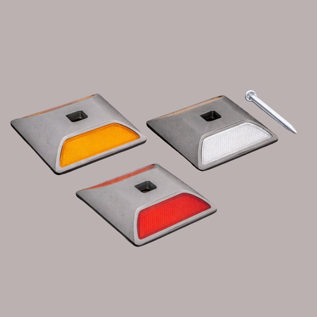 ABS Plastic Road Studs Aluminum Allow Pressure Die Cast