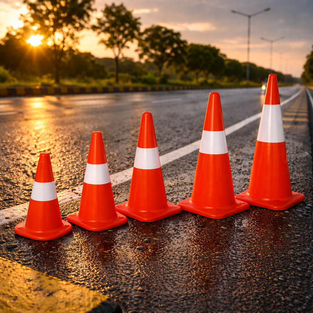 PVC Safety Cones and Delineator